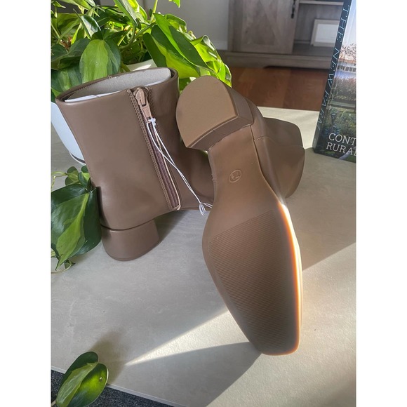 NWT A New Day Women’s 7.5 Taupe Delilah Ankle Boots-Booties - Picture 6 of 6